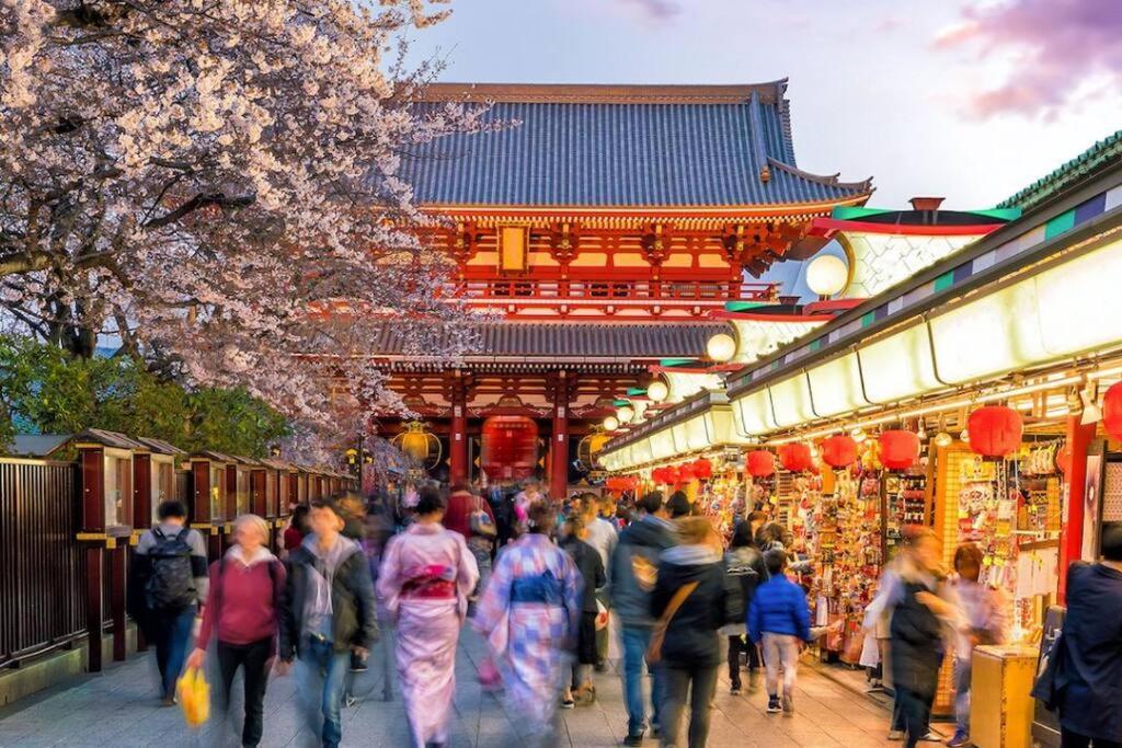*301 Oshiage Sta 3Mins Walk! Wi-Fi Elevator Lejlighed Tokyo Eksteriør billede