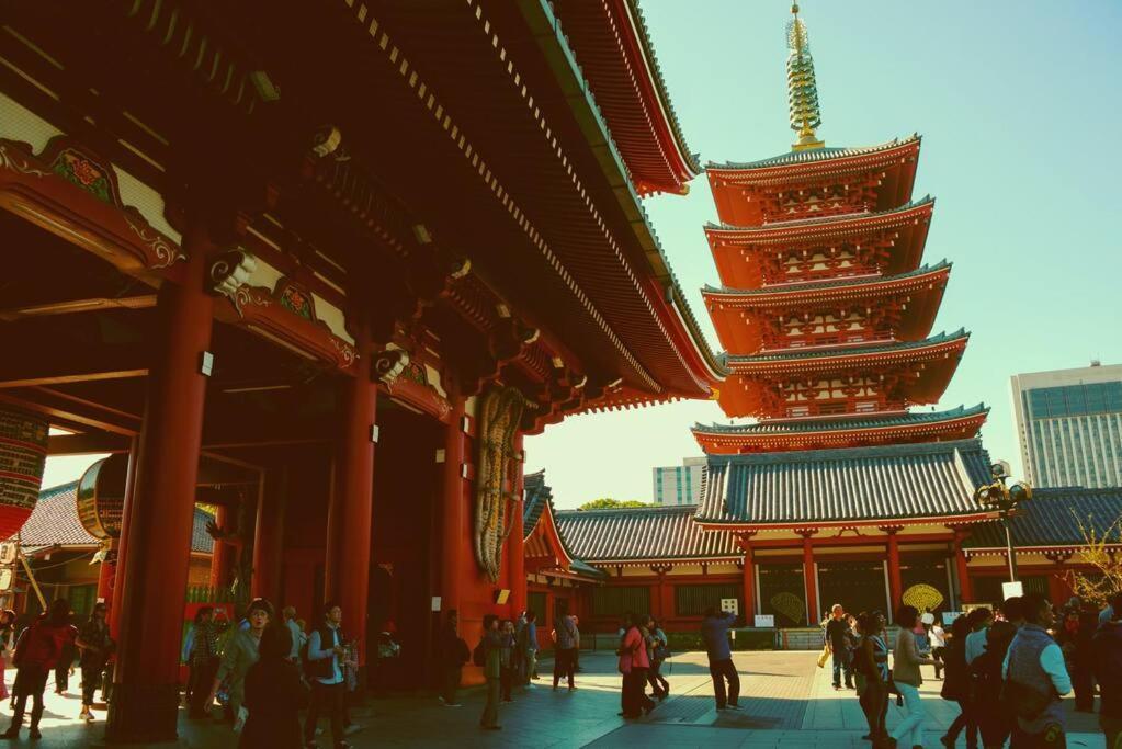 *301 Oshiage Sta 3Mins Walk! Wi-Fi Elevator Lejlighed Tokyo Eksteriør billede